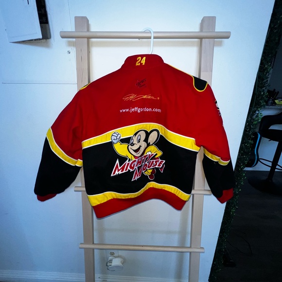 Vintage Jeff Gordon Mighty Mouse Race Car Jacket - Picture 3 of 4